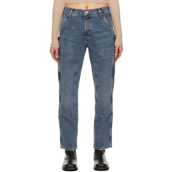 ✨AGOLDE Blue Rami Sz 29 Straight Leg Jeans✨ - Picture 1 of 11